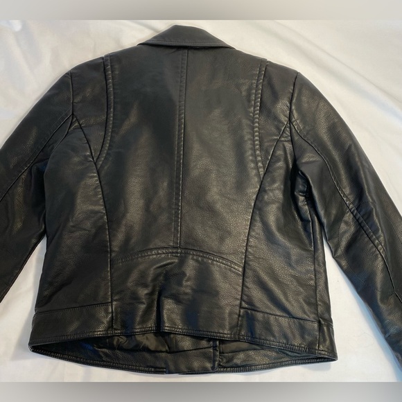 NWT Express Faux Leather Moto jacket Black XL - Picture 10 of 12